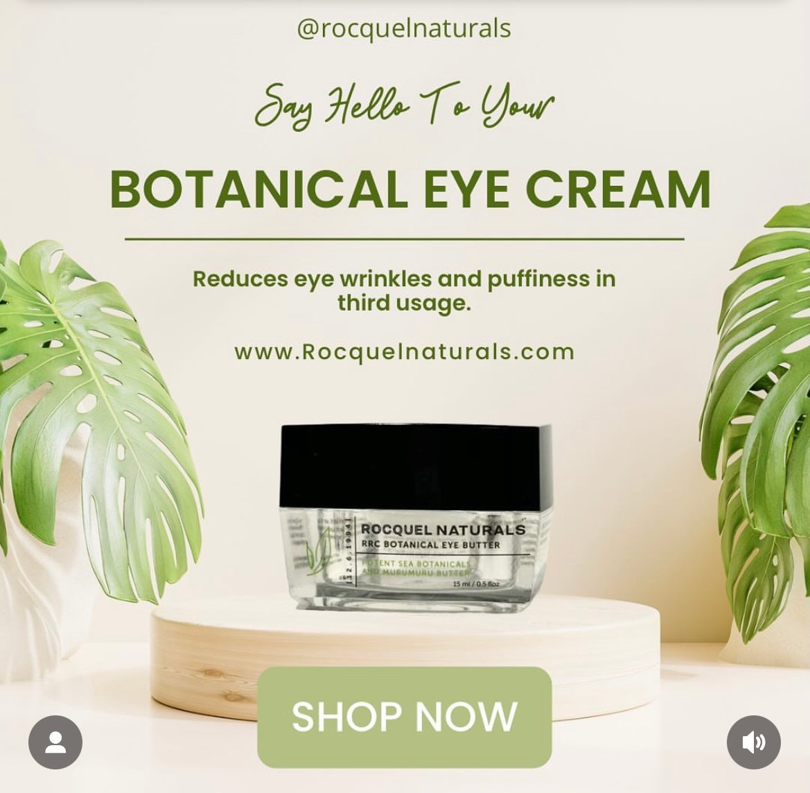 RRC Botanical Eye Butter